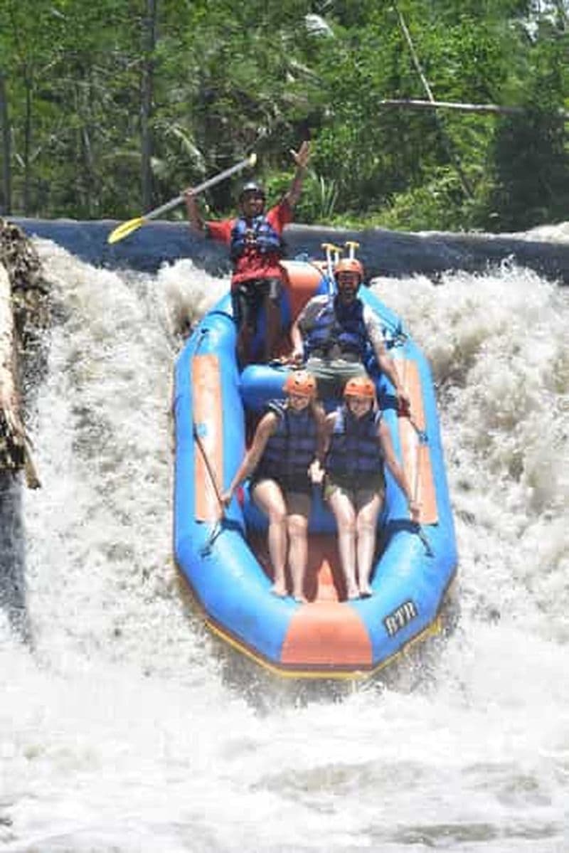 Billet Bali : Rafting dans la rivière Telaga Waja avec transfert à l'hôtel