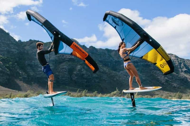 Koh Phangan : expérience de 1 heure de wingfoil et de wing SUP
