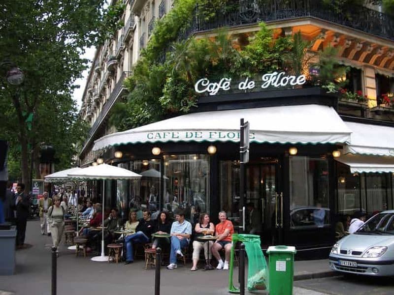 Billet Cours de français au Café de Flore et visite guidée de Paris