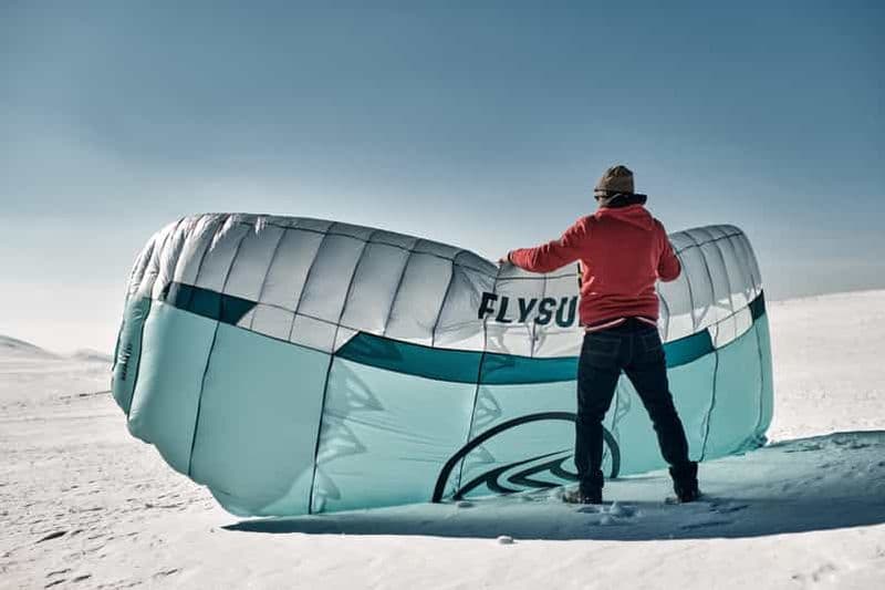 Aventure en snowkite pour les débutants 2025