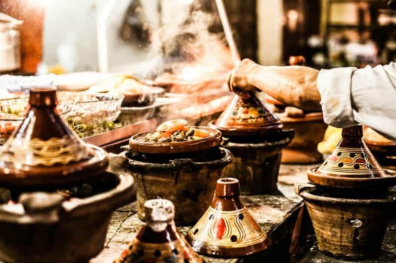 Billet Marrakech : Visite culinaire avec dîner sur la place Jemma El Fnaa