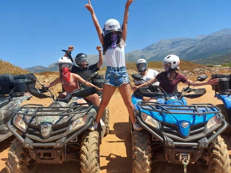 Billet Crète : safari en quad hors-piste avec déjeuner/dîner