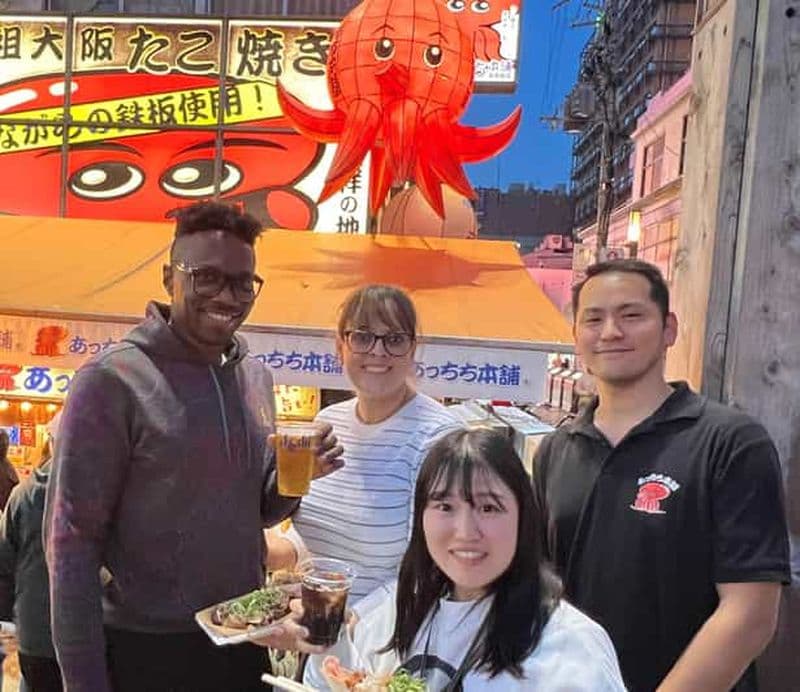 【ASAHI BREWERIES,LTD】Osaka Night Bar Hopping : bière et snacks