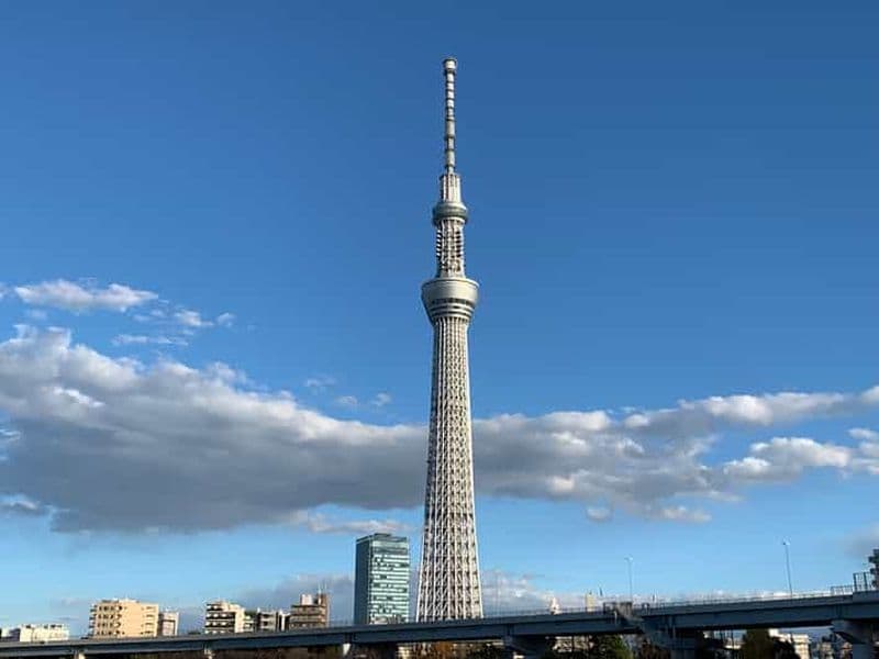 Billet Tokyo : Visite guidée d'Asakusa avec billets d'entrée au Tokyo Skytree