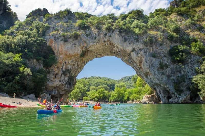 Billet Descente de l'Ardèche Sportive des Gorges de l'Ardèche : 6h00 environ 32km