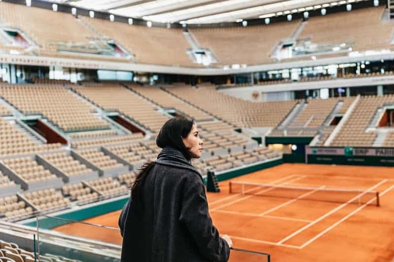 Paris : Visite guidée des coulisses du stade Roland-Garros