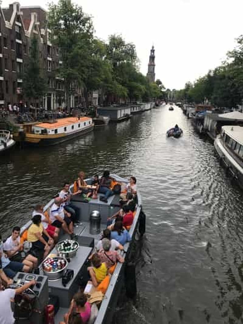 Billet Visitez Amsterdam en bateau avec un guide français (français)
