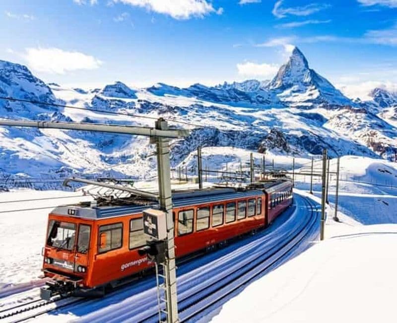 Billet Au départ de Bâle : Zermatt et le Cervin en visite privée d'une journée