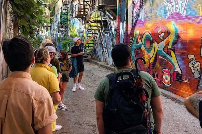 Billet Montréal : La visite à pied des murales originales et de l'art de la rue
