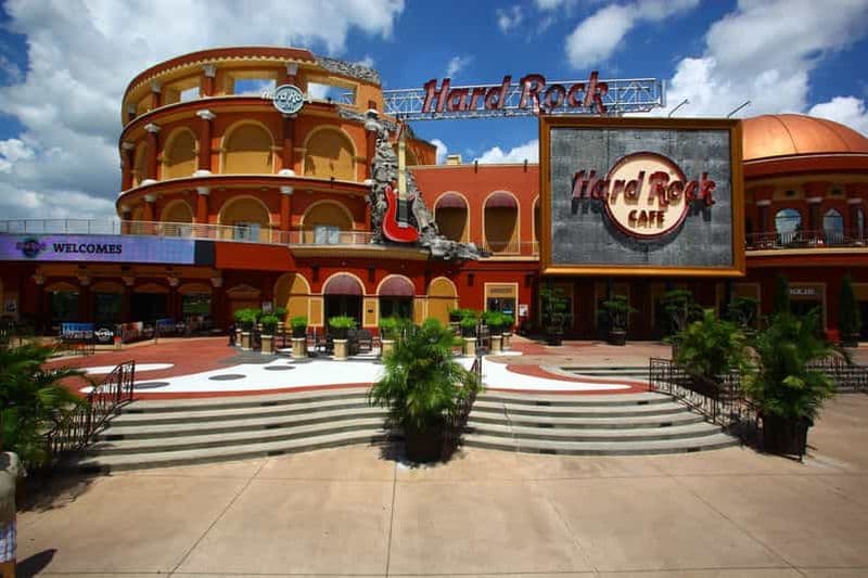 Repas au Hard Rock Cafe Orlando à Universal CityWalk