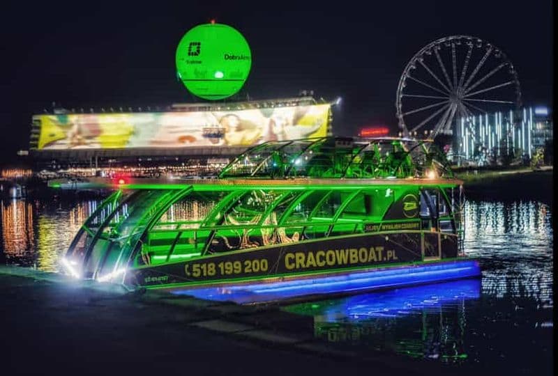 Cracovie : Croisière touristique sur la Vistule avec audioguide