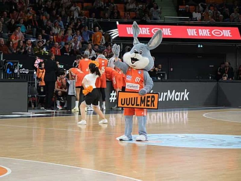 Ulm : match de basket-ball du Ratiopharm Ulm à la Ratiopharm Arena