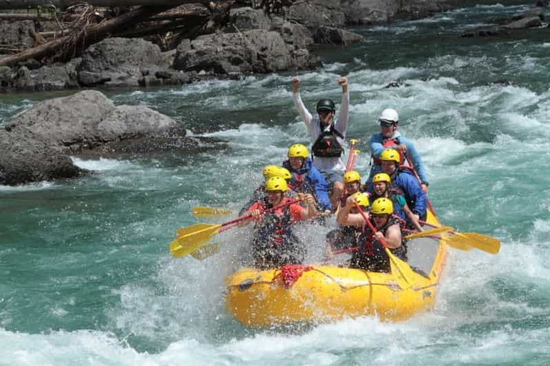 Parc national des Glaciers : Rafting en eaux vives avec dîner
