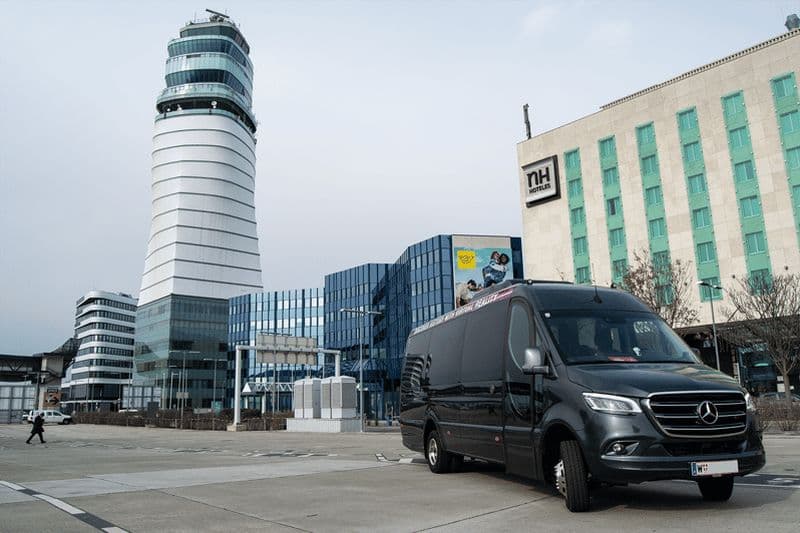 Billet Vienne : Billet de minibus privé de/vers l'aéroport de Vienne (VIE)