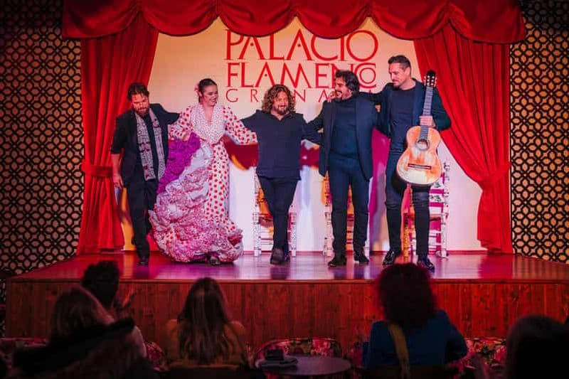 Billet Grenade : Spectacle traditionnel de flamenco d'une heure au Palacio