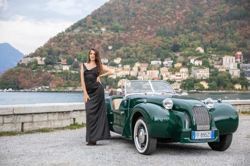 Billet Au départ de Milan | Excursion d'une journée en voiture classique sur le lac Majeur