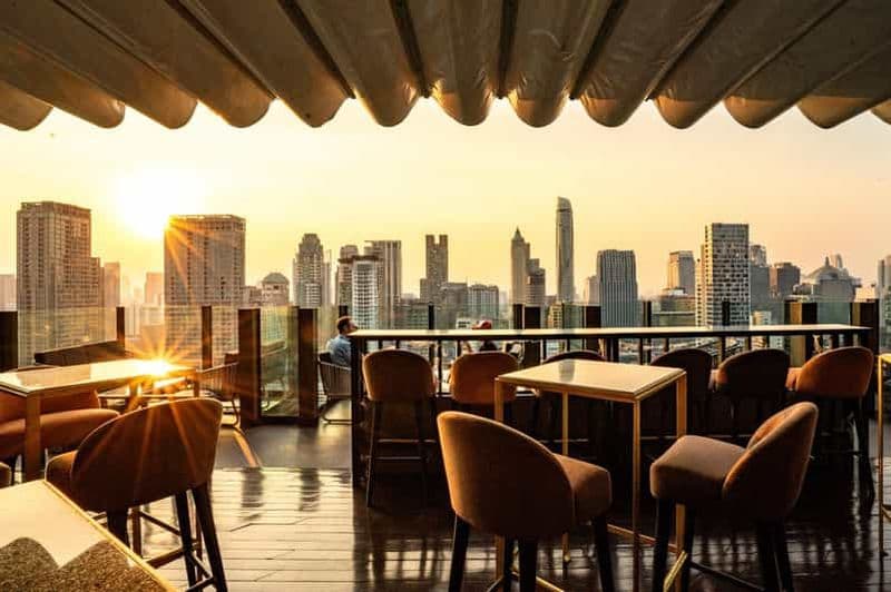 Billet Bangkok : CHAR Rooftop Bar Dîner et boissons