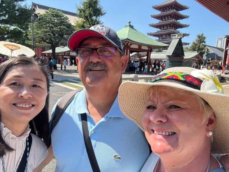 Tokyo : visite à pied d'Asakusa, Kappabashi et Ueno