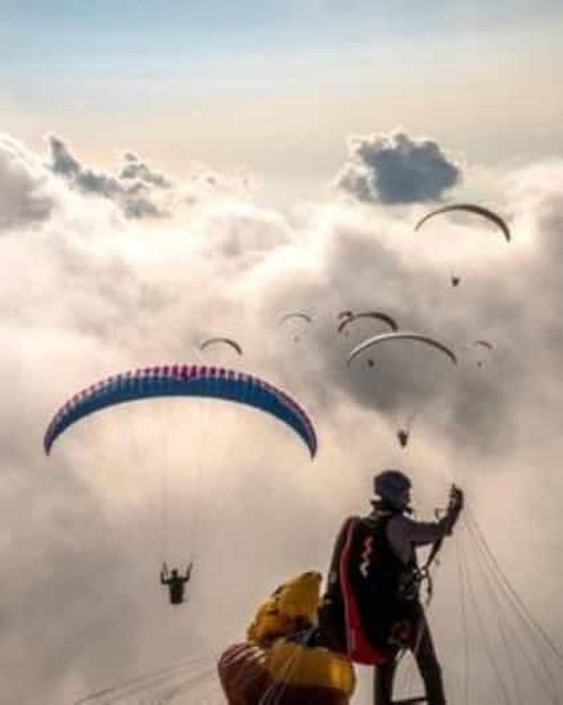 Billet Marrakech : Parapente et balade à dos de chameau dans l'Atlas