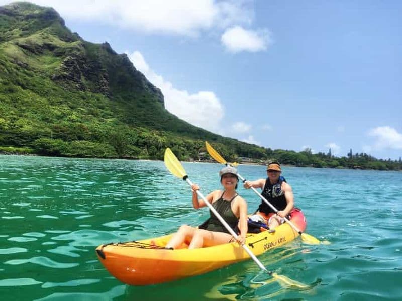 Billet Oahu : Location de 4 heures de kayak sur la rivière Kahana Rainforest