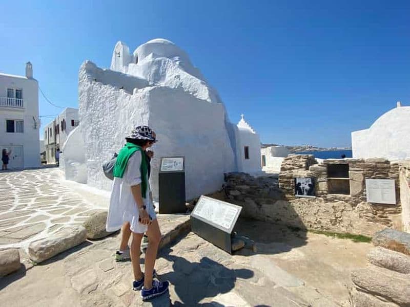 Mykonos : Chasse au trésor dans la vieille ville et visite culinaire