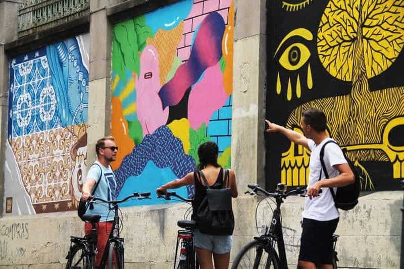 Billet Madrid : visite à vélo autour du street art