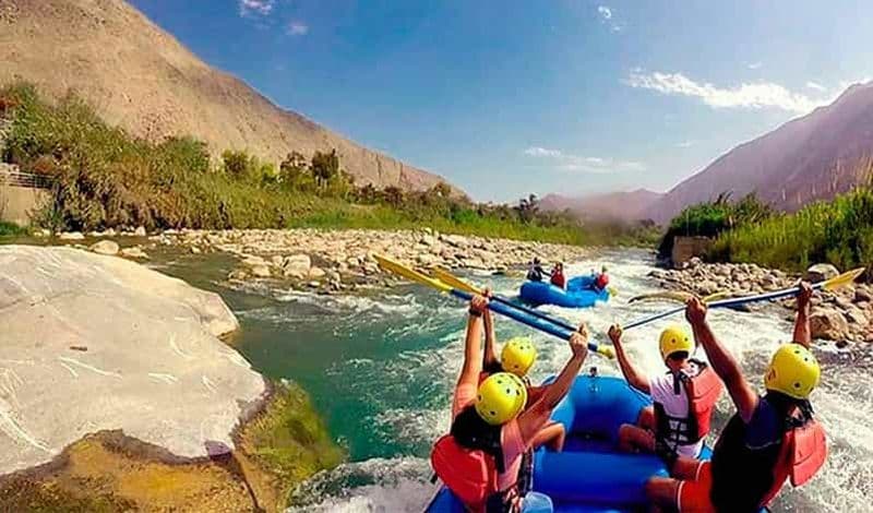 Depuis Lima : Rafting à Lunahuana