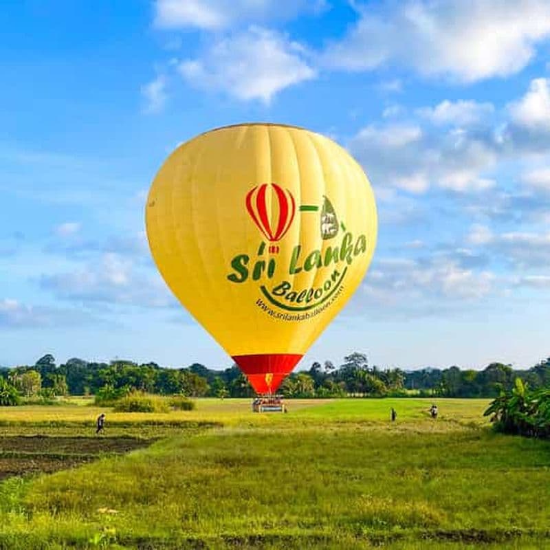 Sri Lanka : Vol en montgolfière