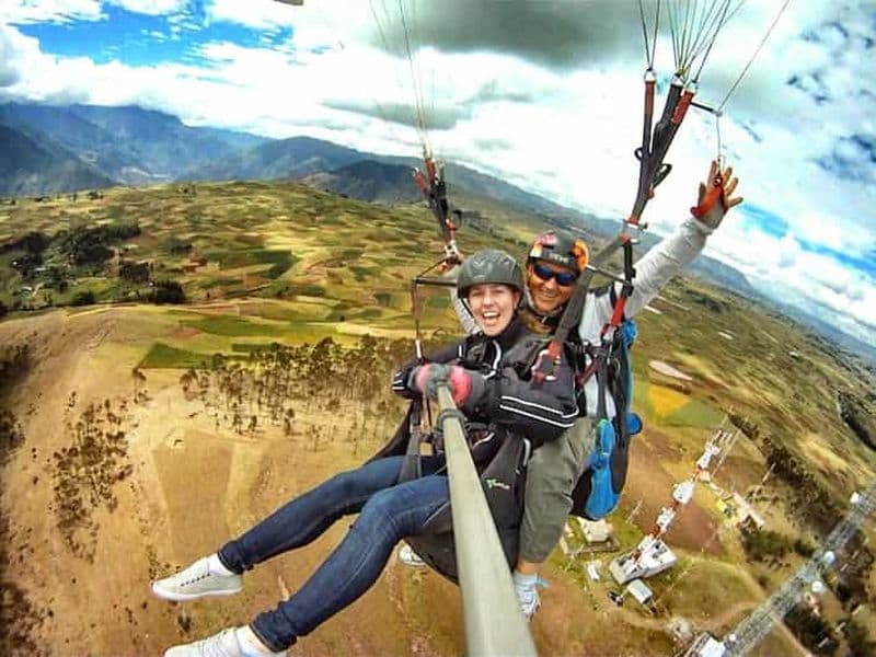 Billet Parapente au-dessus de la Vallée sacrée des Incas
