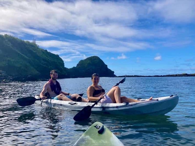 Île de Pico : excursion guidée en kayak et plongée en apnée