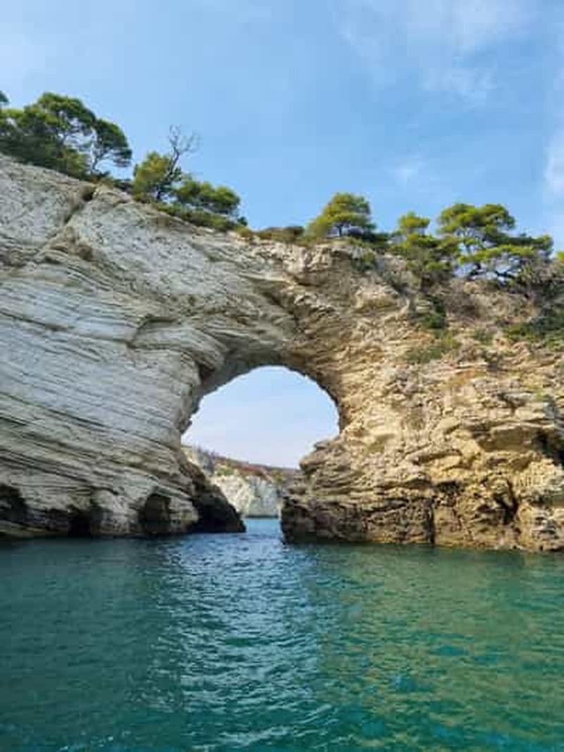 Billet Vieste : Excursion en bateau sur la côte sud avec arrêt baignade