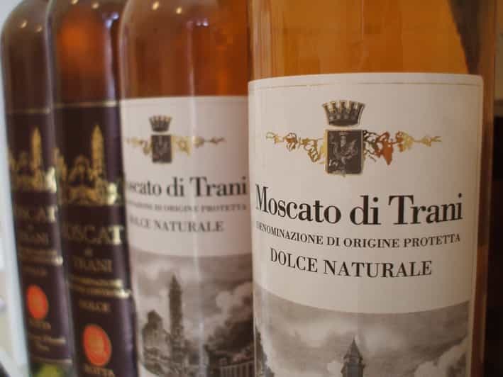 Billet Visite à pied privée de Trani avec dégustation de vin Moscato