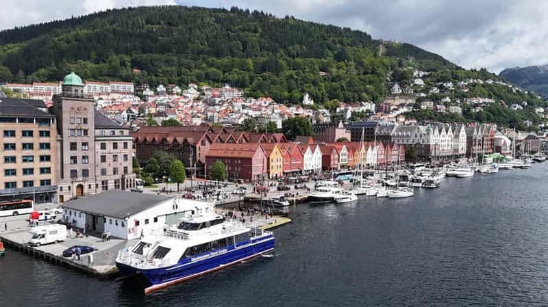 Bergen : croisière touristique des lieux d'intérêt historiques de Bergen