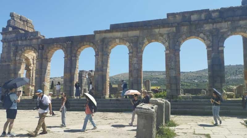 Billet Au départ de Fès : Excursion à Meknès, Volubilis et Moulay Idriss