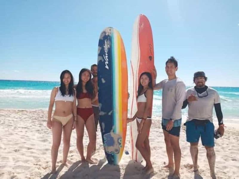 Cancun : Cours de surf au cœur de la zone hôtelière