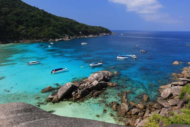 Billet Au départ de Khao Lak : Journée de plongée en apnée dans les îles Similan