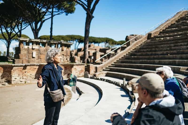 Billet Depuis Rome : Excursion guidée d'une demi-journée à Ostia Antica en train
