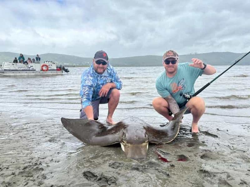 charter de pêche dans le lagon de knysna