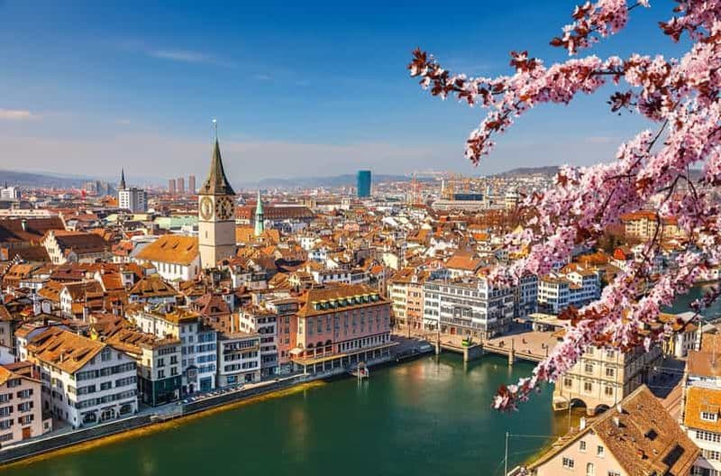 Billet Zurich : Tour de ville avec promenade en bateau, musée Lindt et téléphérique