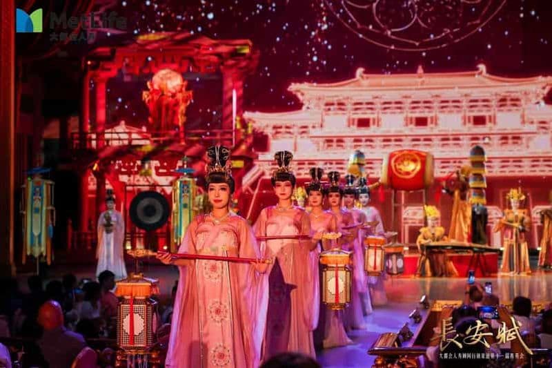 Xi'an : Spectacle de musique et de danse de la dynastie Tang, avec transfert aller-retour.