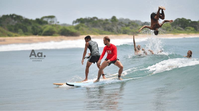 Billet Leçons de surf à Arugam Bay : Cours de surf pour débutants