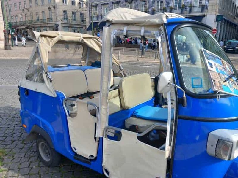 Billet Lisbonne : Chiado, Bairro Alto, et Principe Real Tuk Tuk Tour