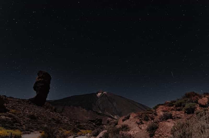 Billet Teide : Visite guidée du coucher de soleil et de l'observation des étoiles en nocturne avec dîner