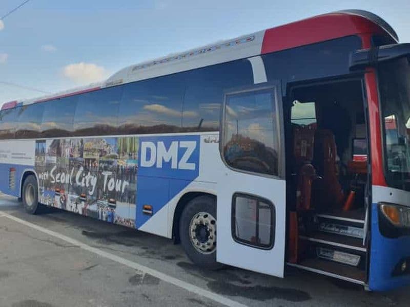 Depuis Séoul : Navette aller-retour vers la DMZ (visite en bus de la DMZ)