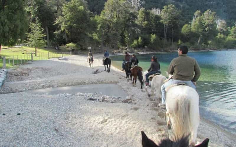 Bariloche : balades à cheval express au lac Gutiérrez