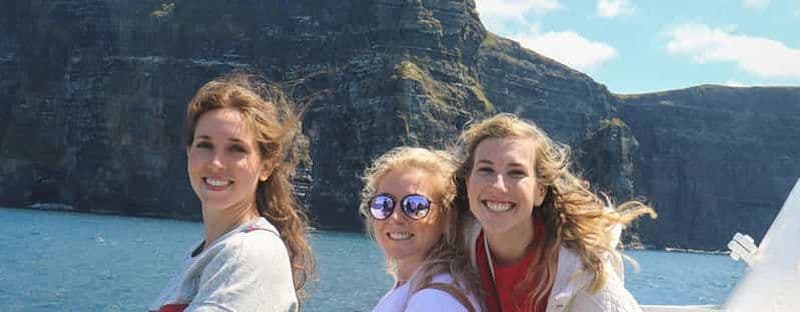 Billet Tour des falaises de Moher au départ de Dublin (avec croisière commentée)
