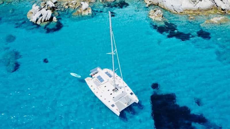 Mykonos : croisières en catamaran avec déjeuner et boissons