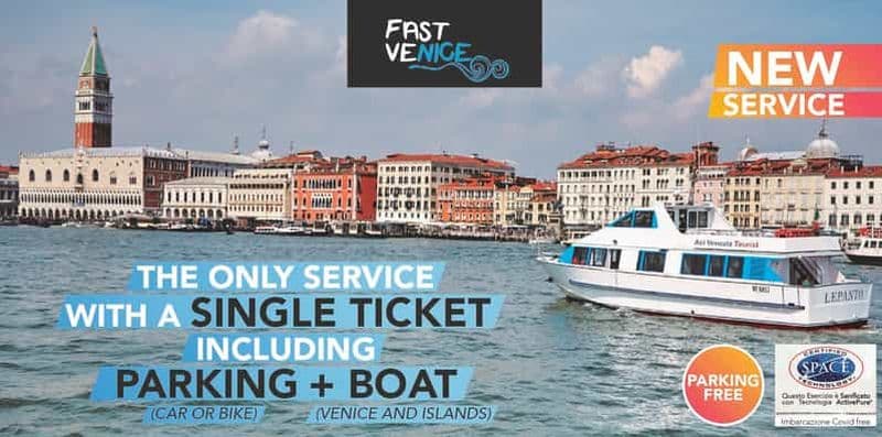 Billet Punta Sabbioni : bateau aller-retour pour Venise avec parking gratuit