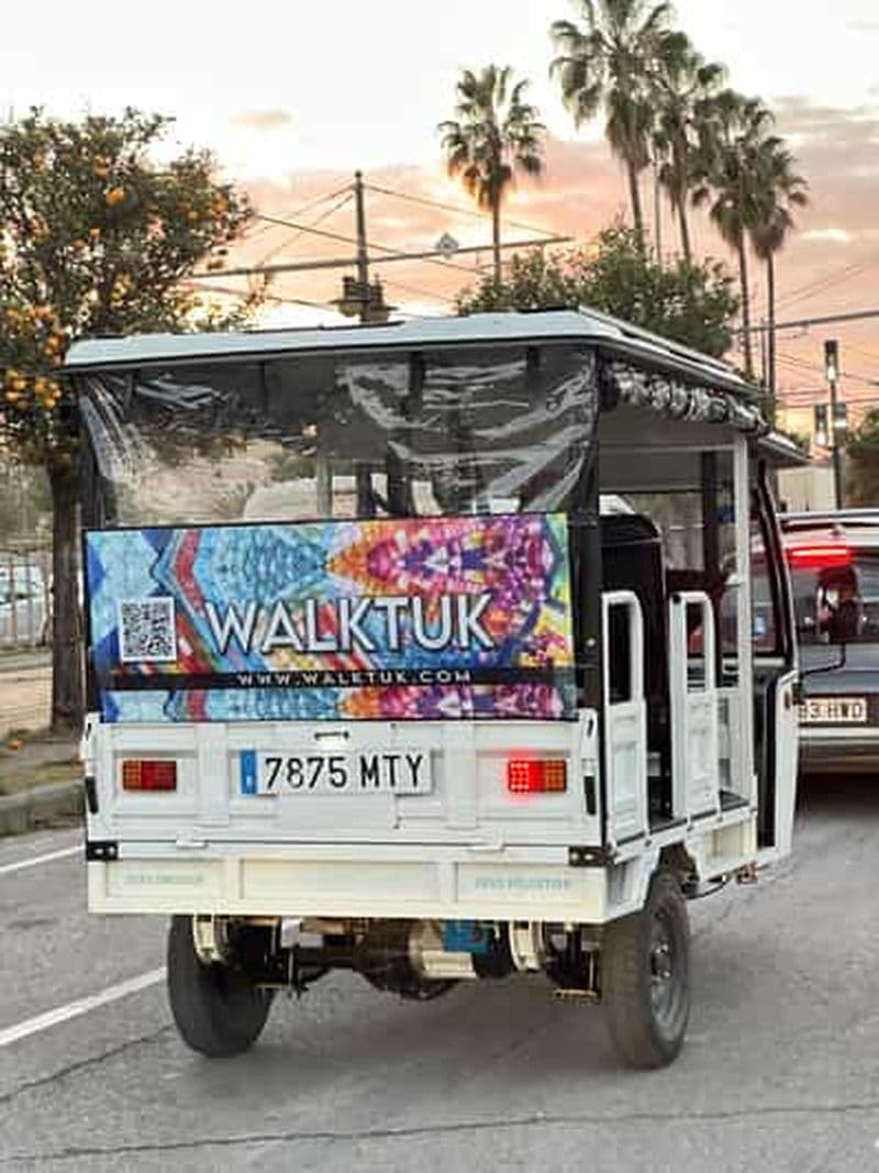 Nouveau à Palma ! Tuk Tuk Tour : Découvrez la ville d'une manière unique !