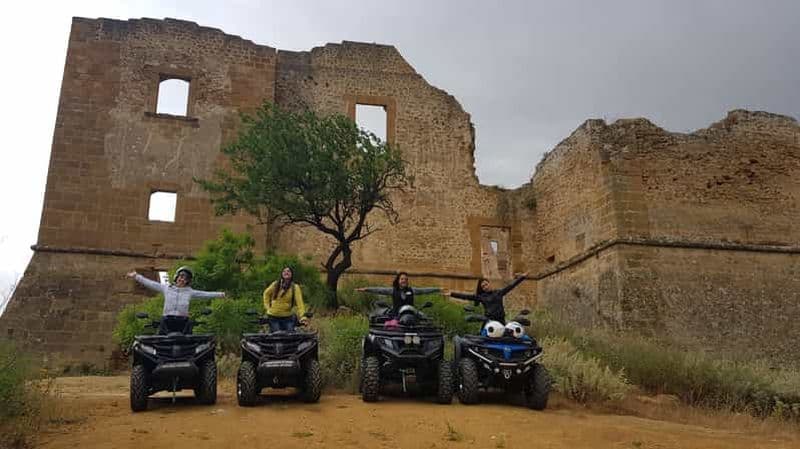 Ribera : Tour en quad au château de Poggiodiana et ses environs